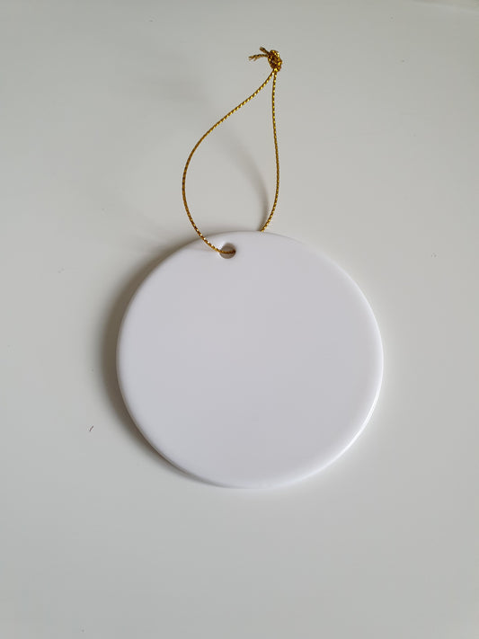Sublimation 7cm ceramic disk