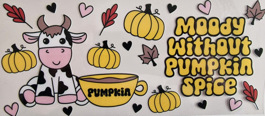 16 Oz Libbey Moody without pumpkin spice UVDTF