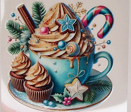 Hot Chocolate 9cm UV DTF decal