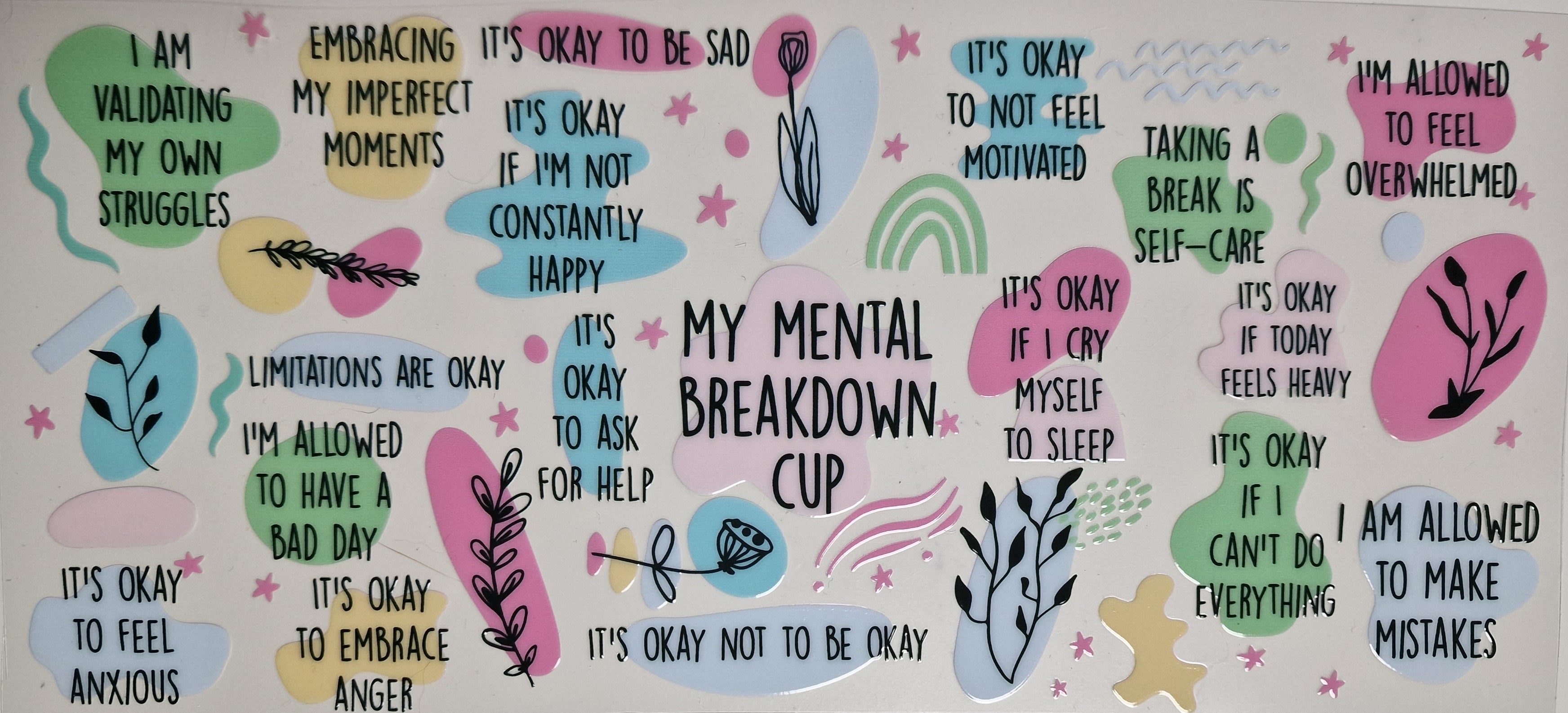 16 Oz Libbey Can My Mental Breakdown cup