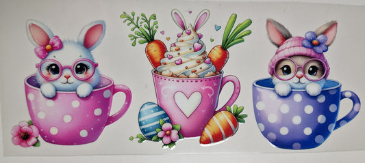 16 Oz Libbey Can Bunnies in cups