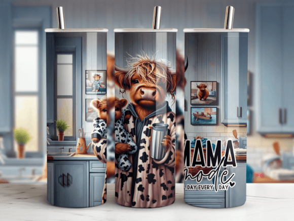 Mama Mode 20 oz tumbler sublimation print