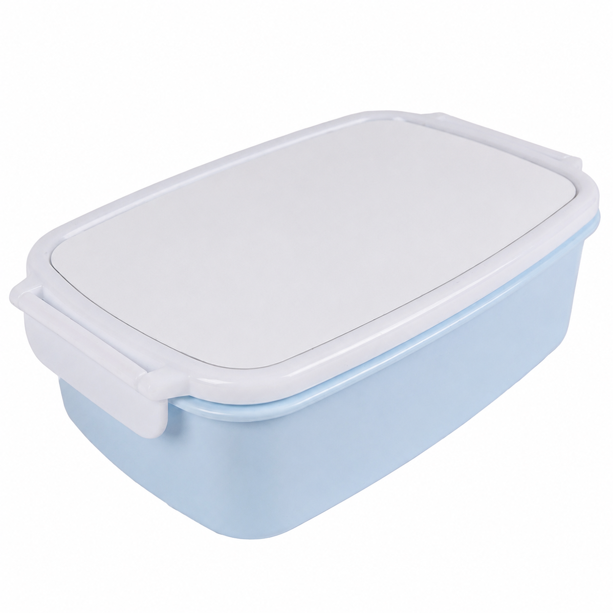 Blue sublimation lunchbox