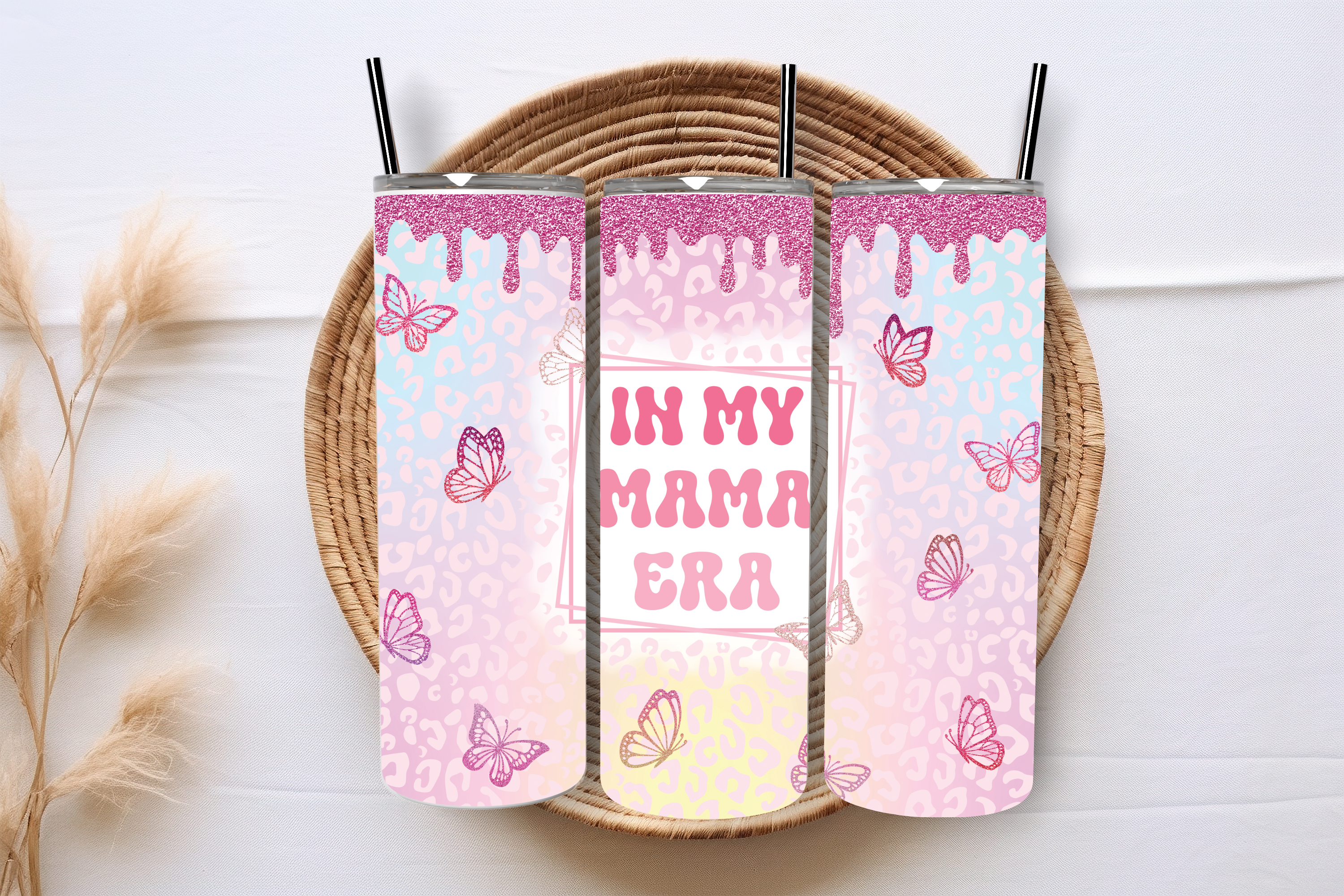In My mama era 20 oz sublimation print - Wraps and Blanks