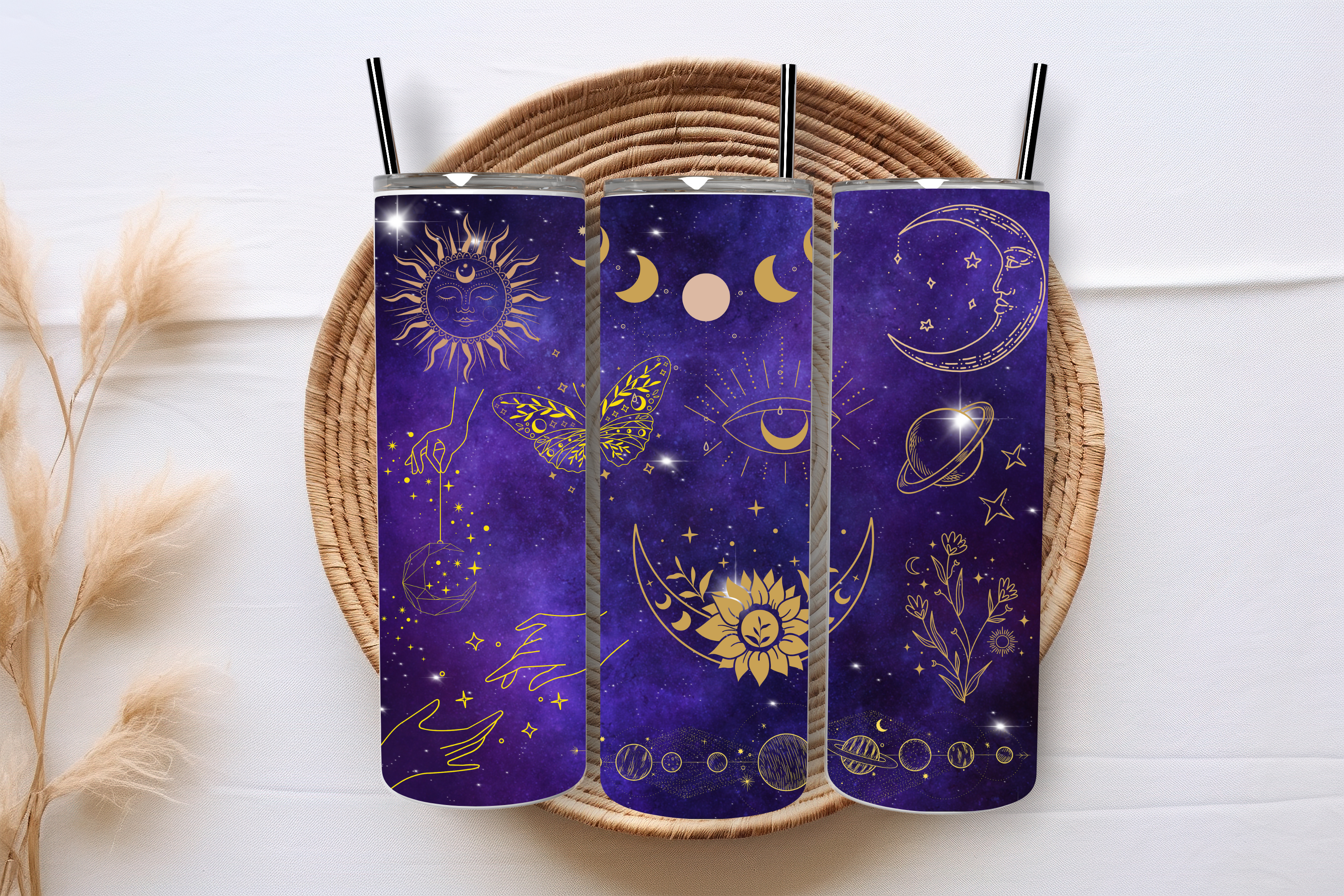 Celestial 20 oz sublimation print - Wraps and Blanks