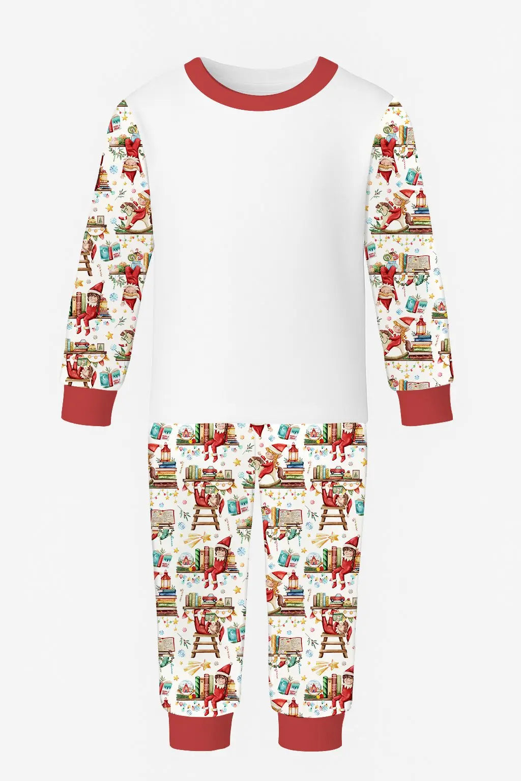 Naughty Elves Sublimation Kids Pyjamas