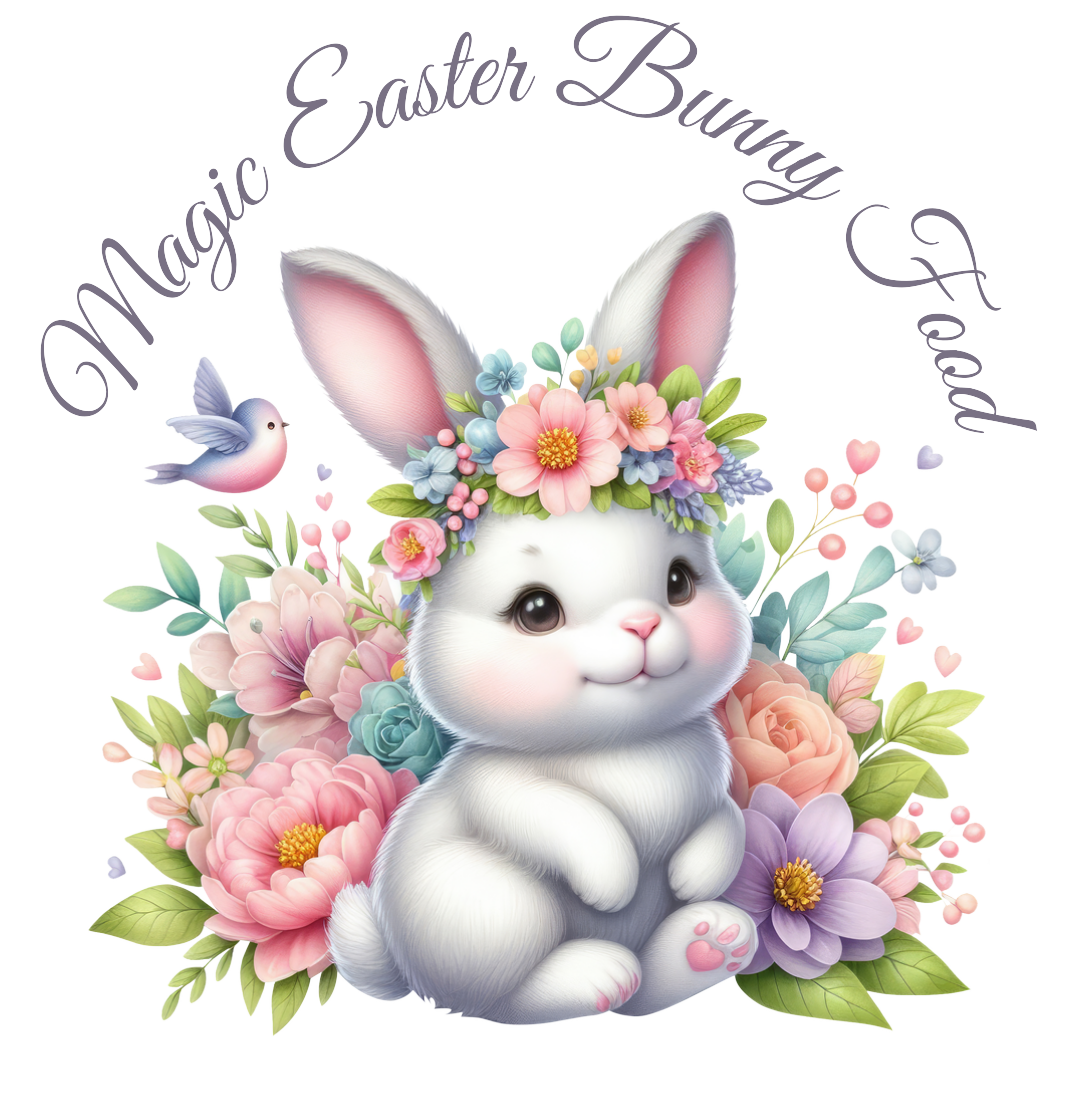 5cm Magic Easter bunny food UV DTF decal