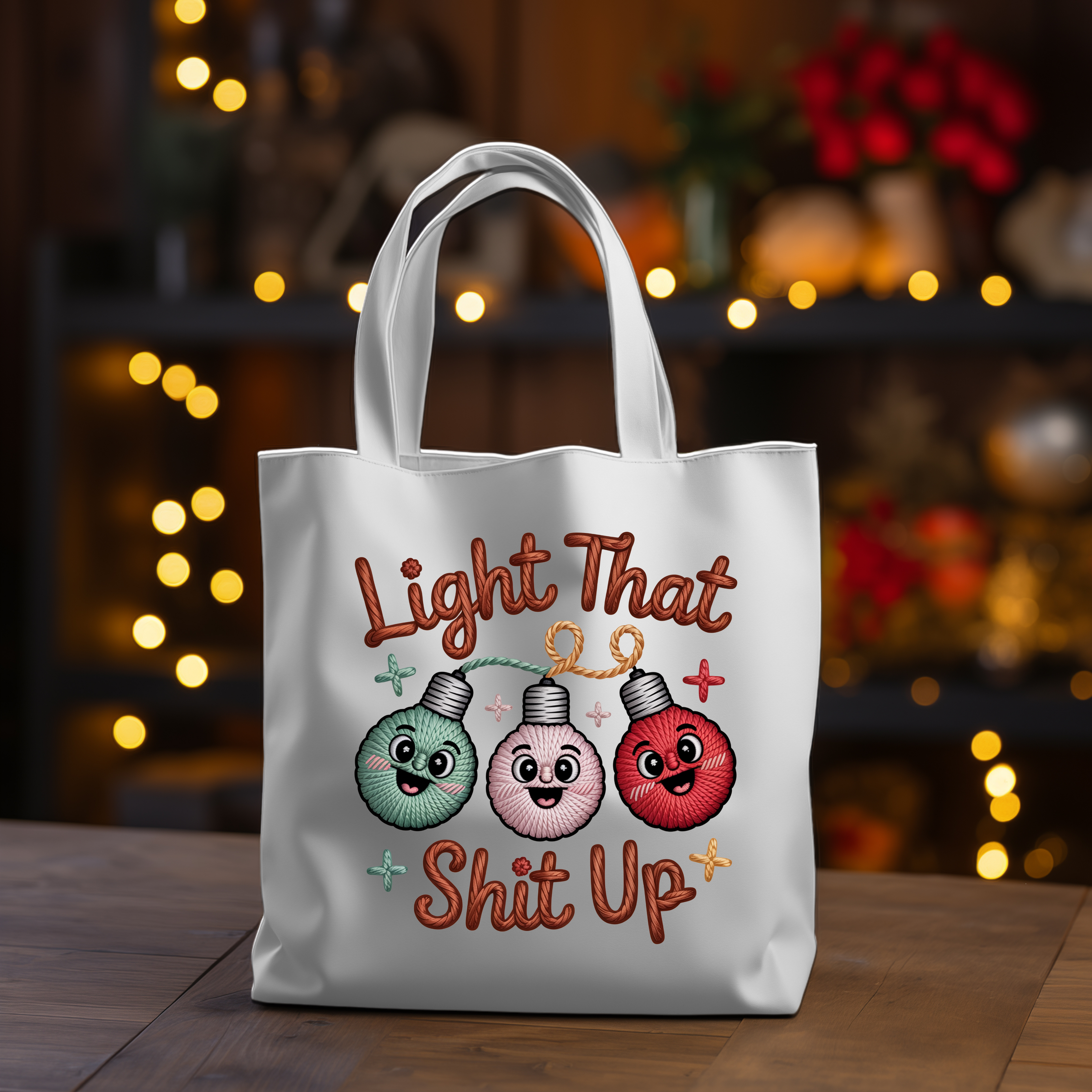 Sublimation sheet Faux yarn Light it up