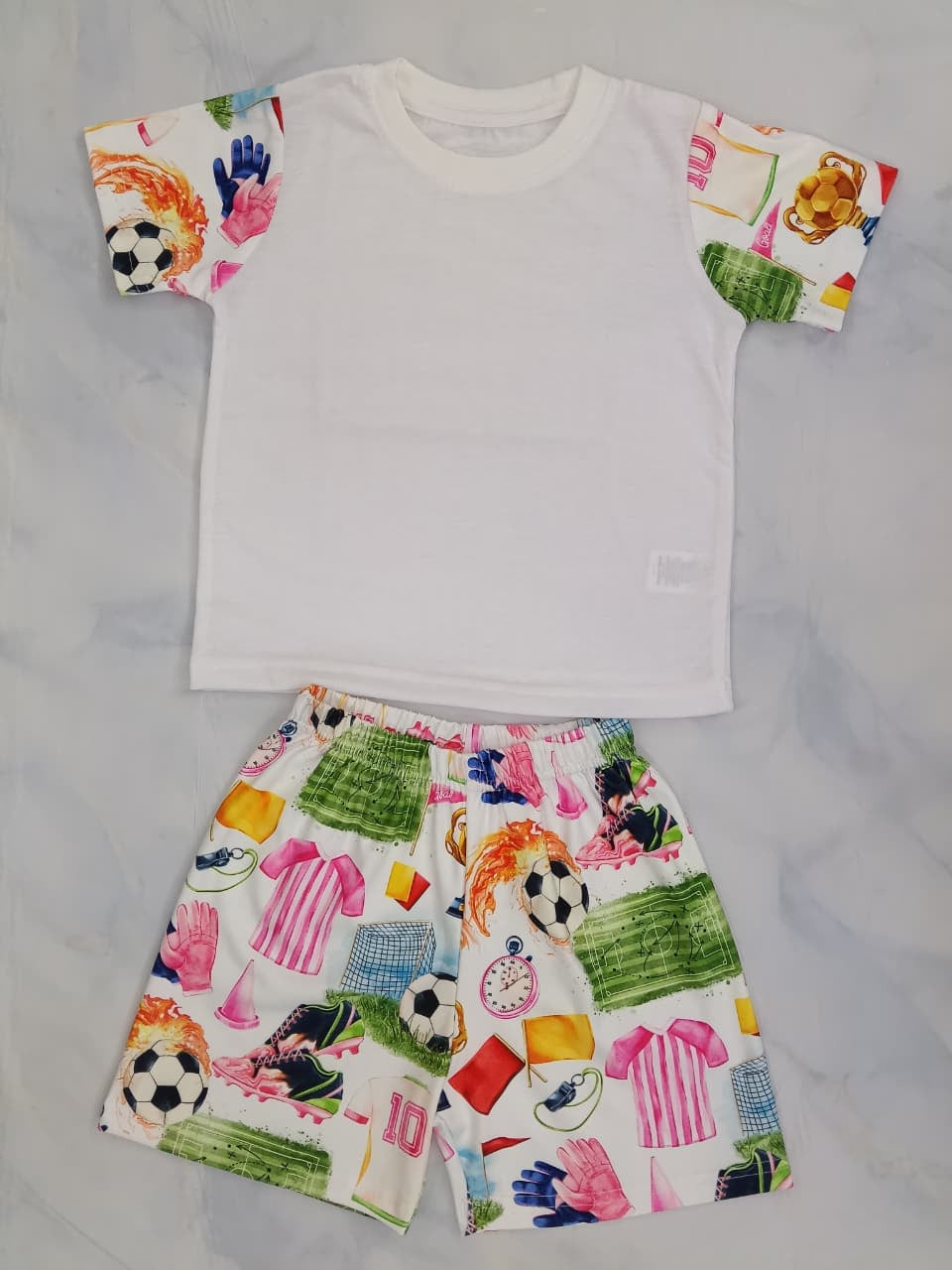 Football sublimation shorts sets - Wraps and Blanks