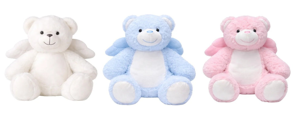 Teddy Bear with wings - Wraps and Blanks