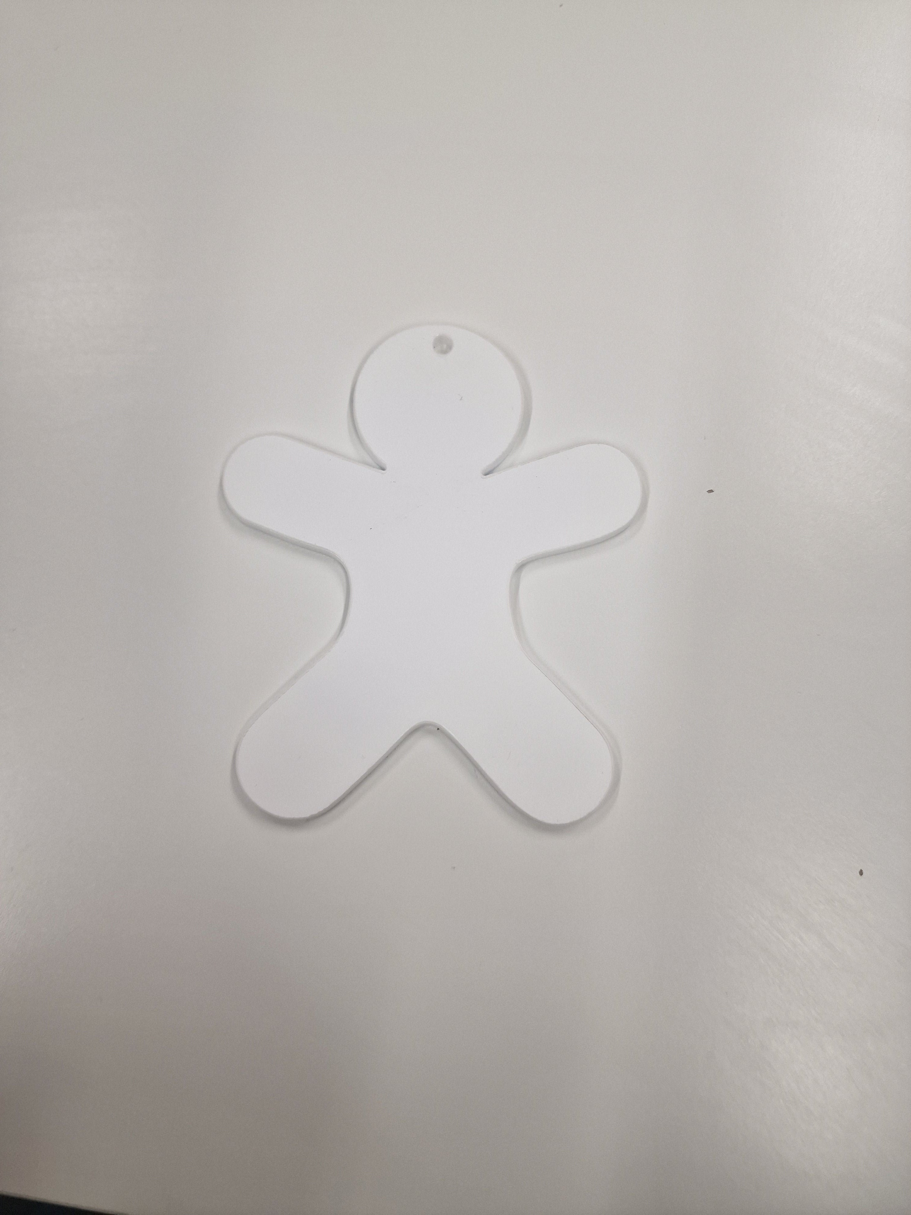Acrylic Gingerbread Man