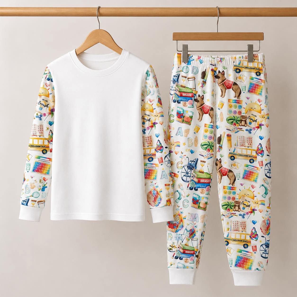 SEN Awareness Sublimation Kids Pyjamas