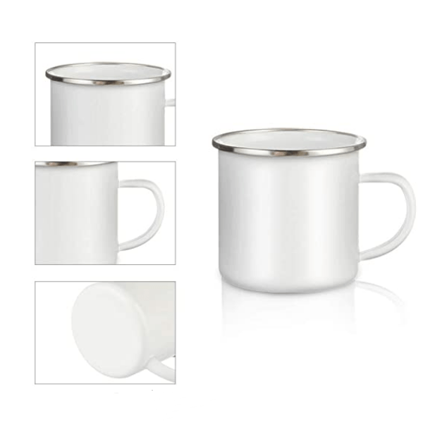 12oz enamel sublimation mug