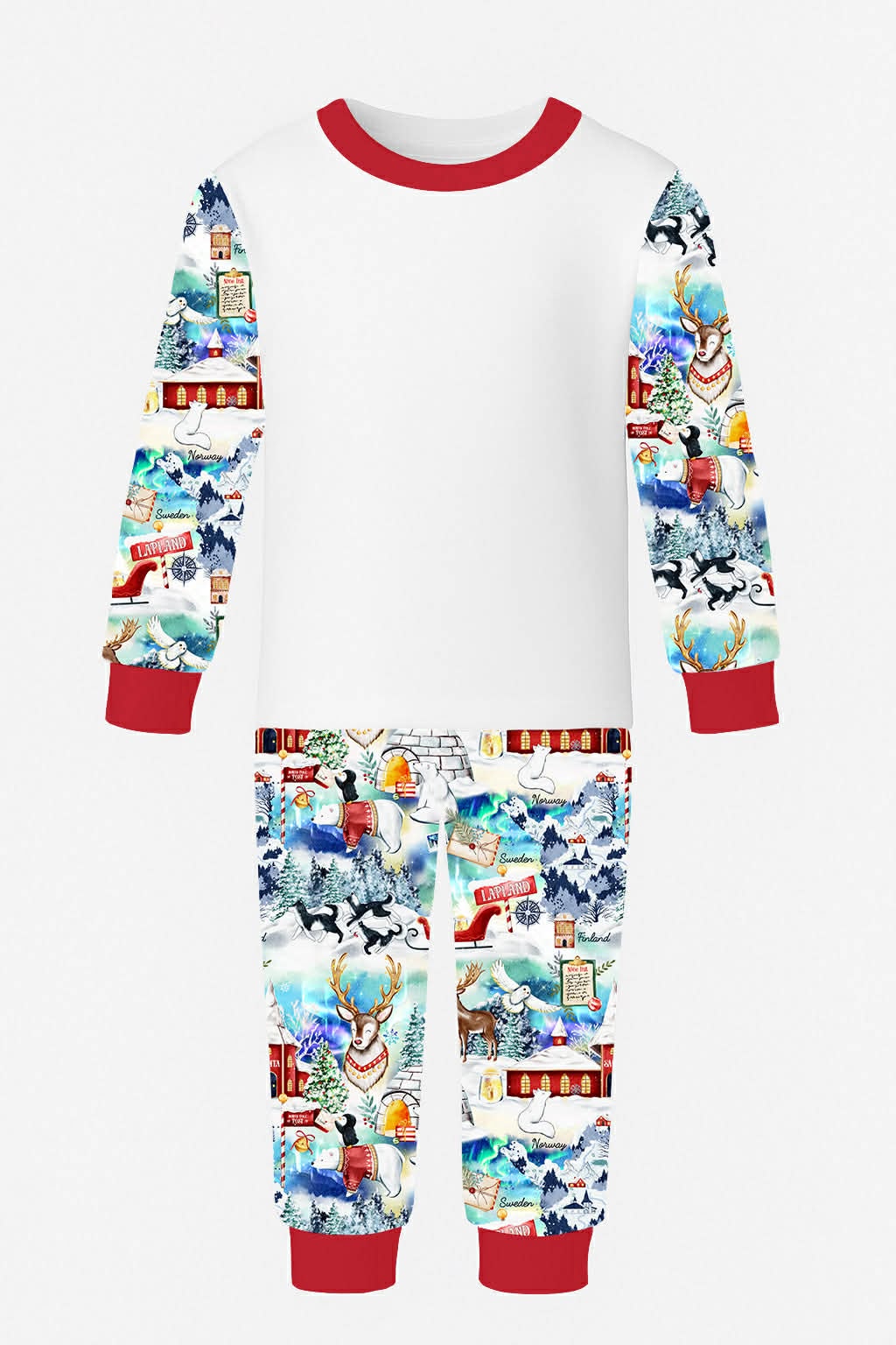 Lapland Adults Christmas Sublimation Pyjamas - PREORDER