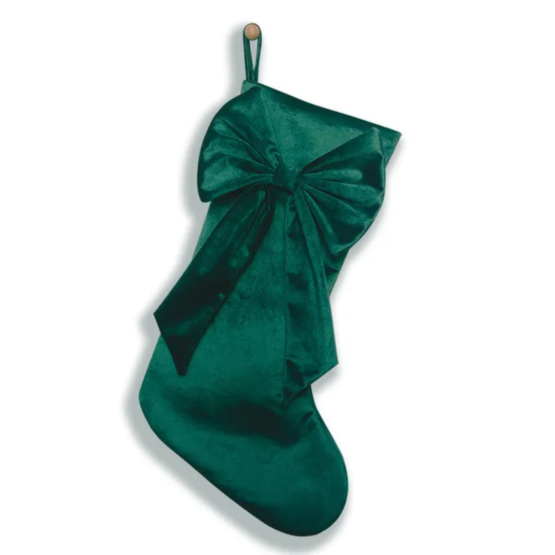 Velvet Christmas stockings