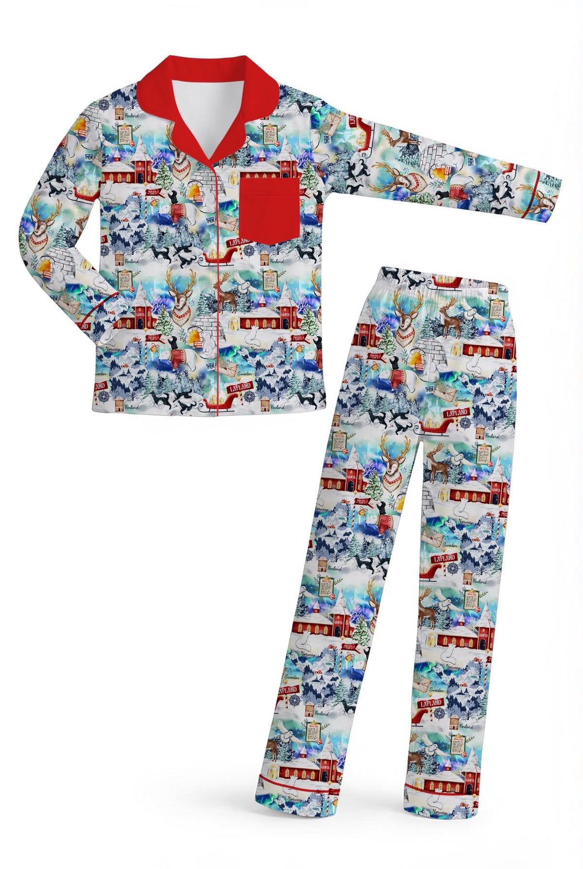 Lapland 100% cotton Kids Pyjamas