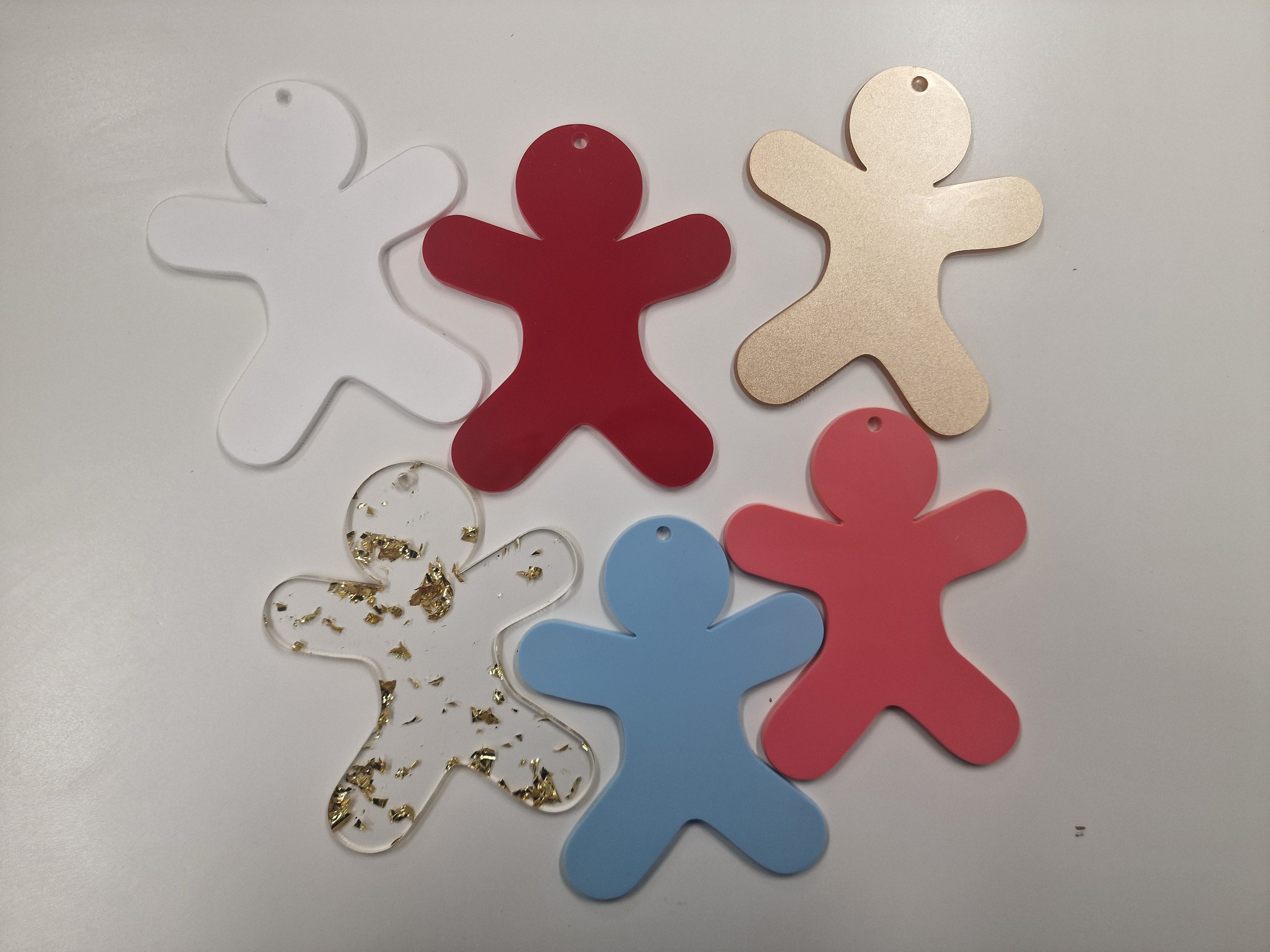 Acrylic Gingerbread Man