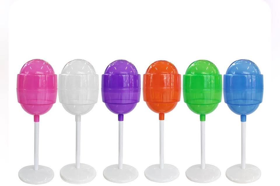 Fillable plastic lollipops - Wraps and Blanks