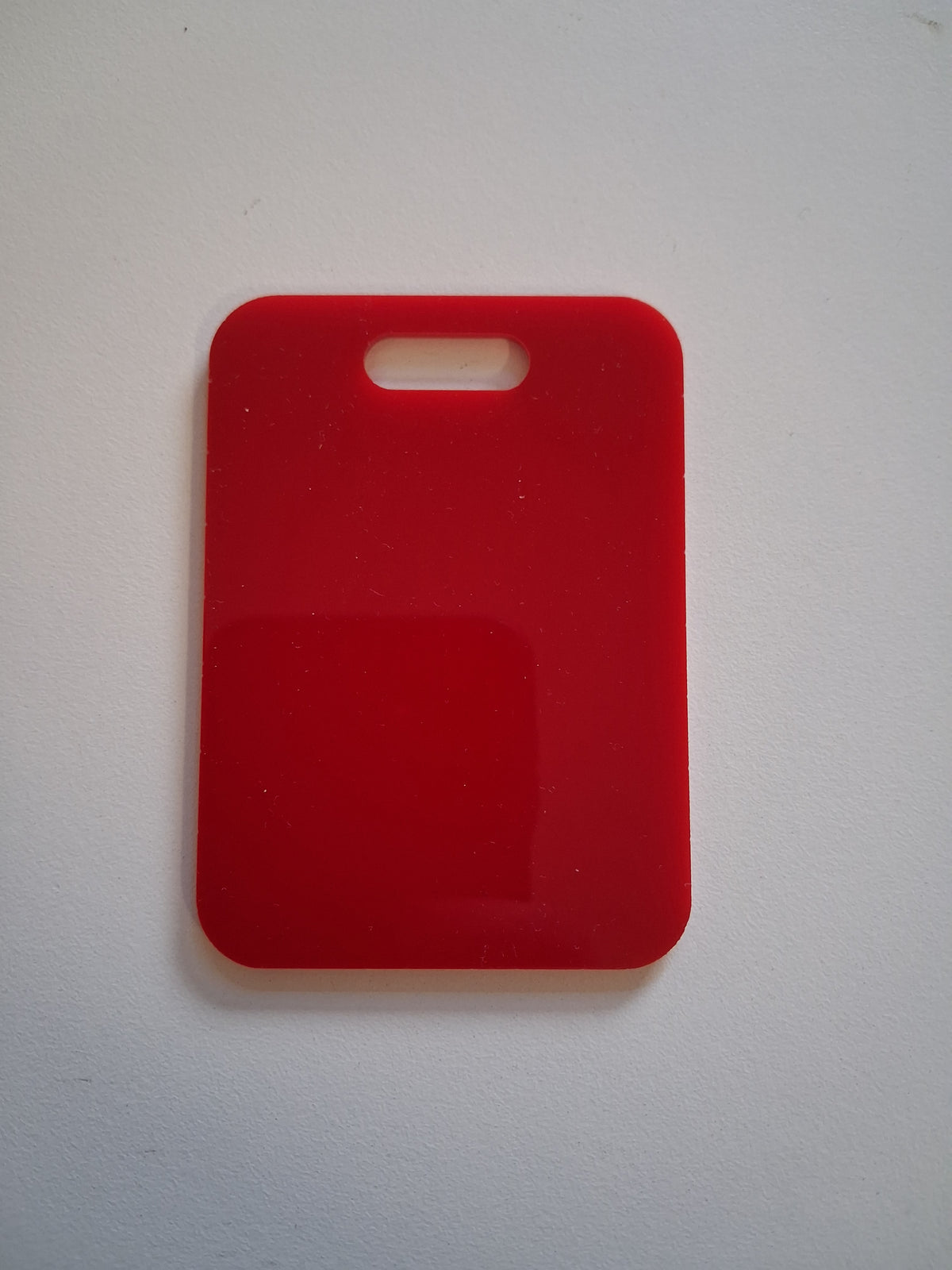 Acrylic luggage tag
