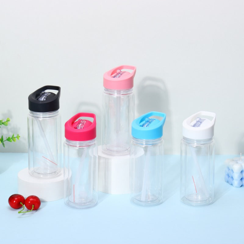 10oz acrylic snowglobe bottles