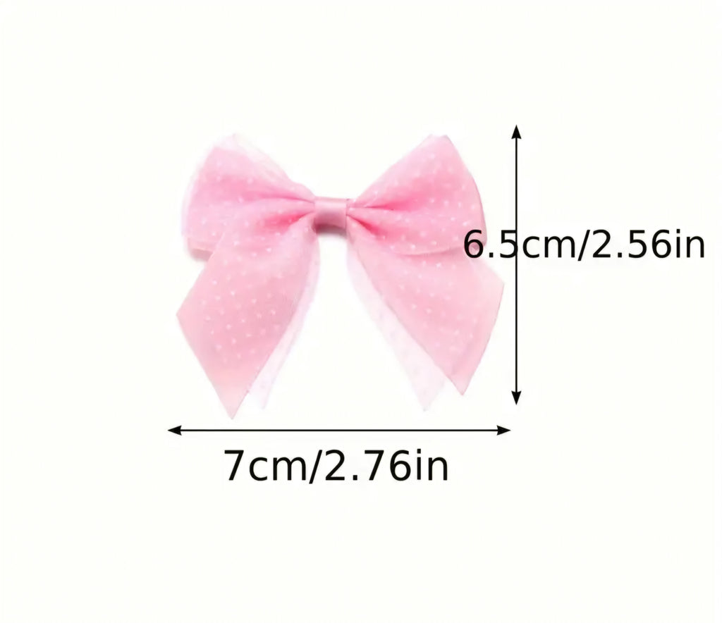Polka dot bows