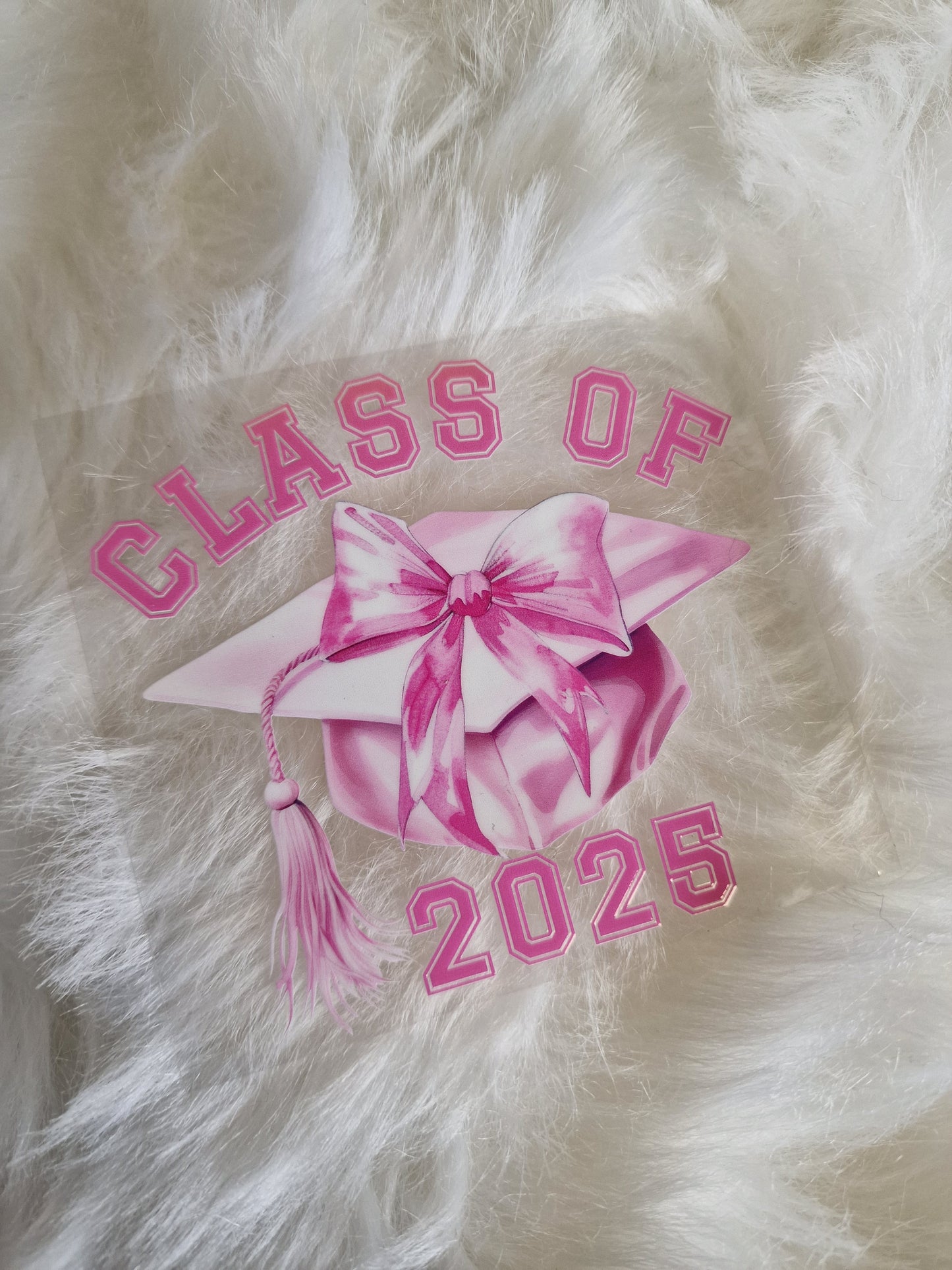 Class of 2025 9cm UV DTF decal
