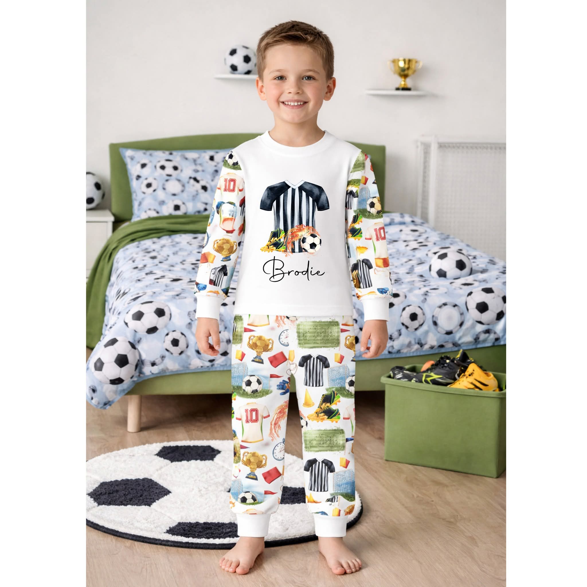 Football Boys Kids Pyjamas