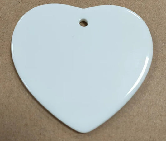 Sublimation ceramic heart