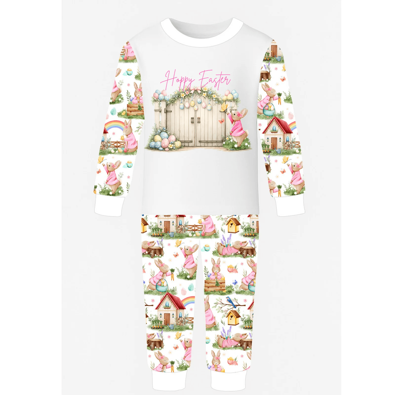 Hoppy Easter DTF print - 20cm - Wraps and Blanks