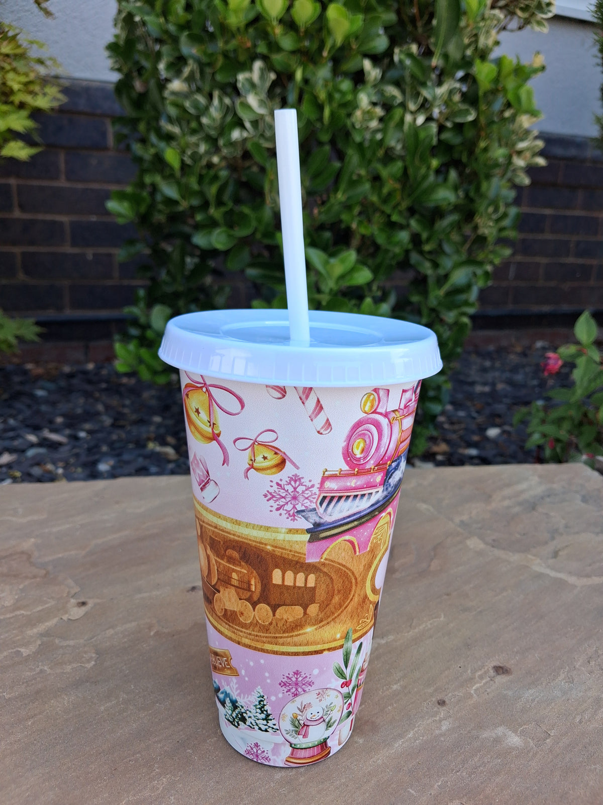 24oz Christmas Cold cups - Wraps and Blanks