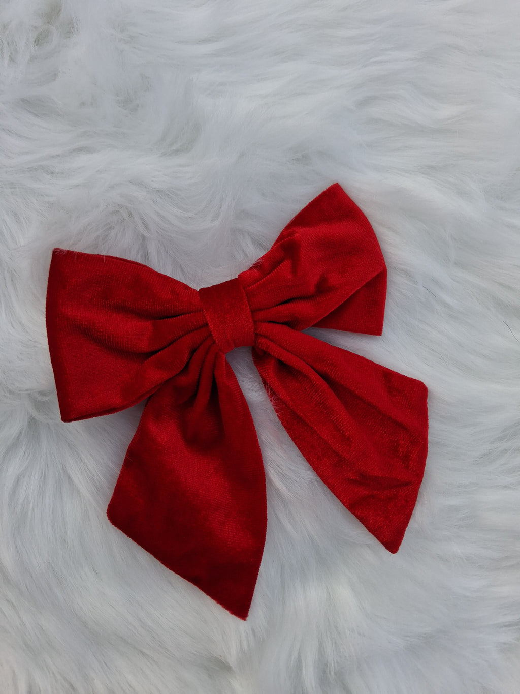Velvet Hair Bows