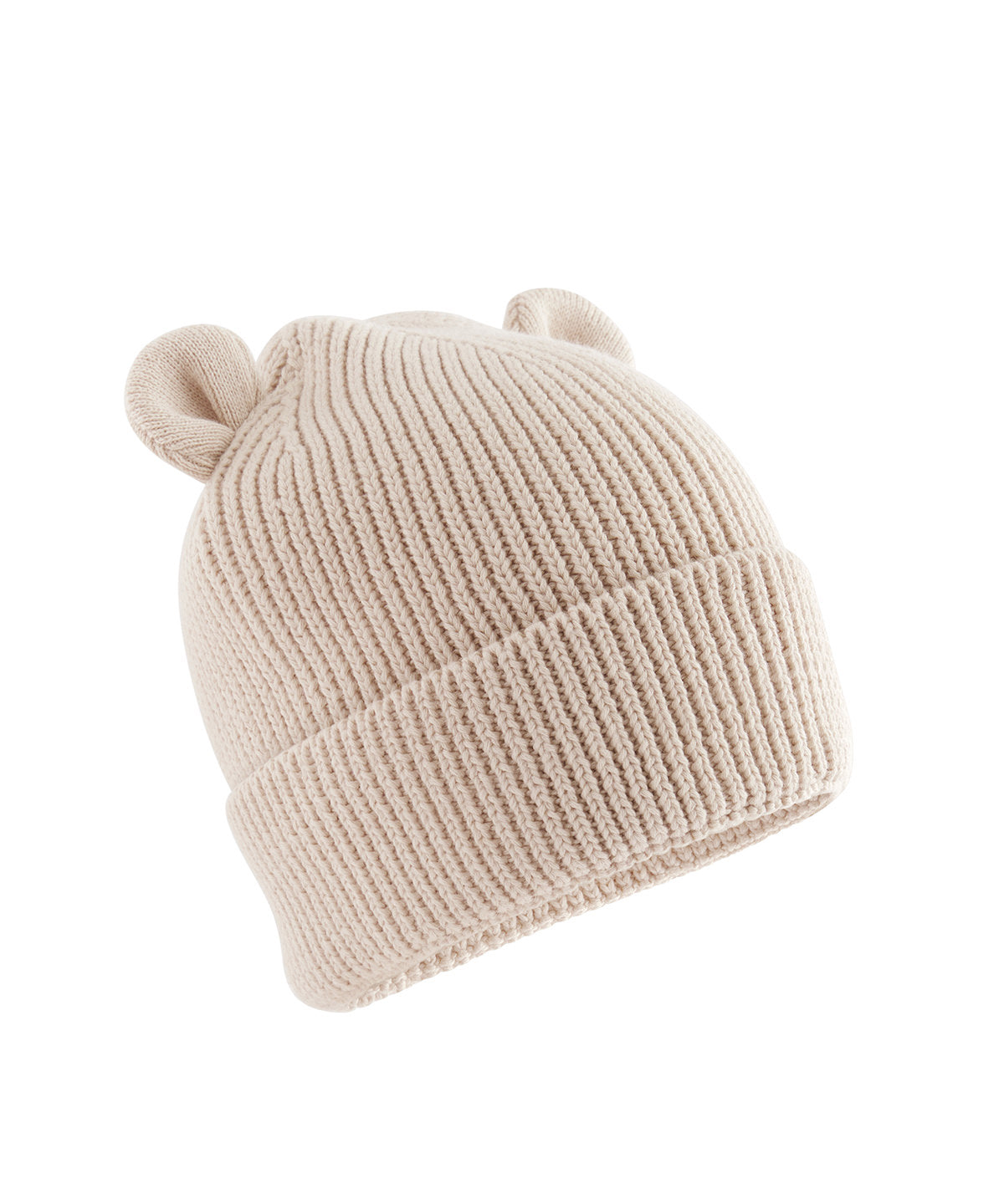 Organic cotton baby bear beanie
