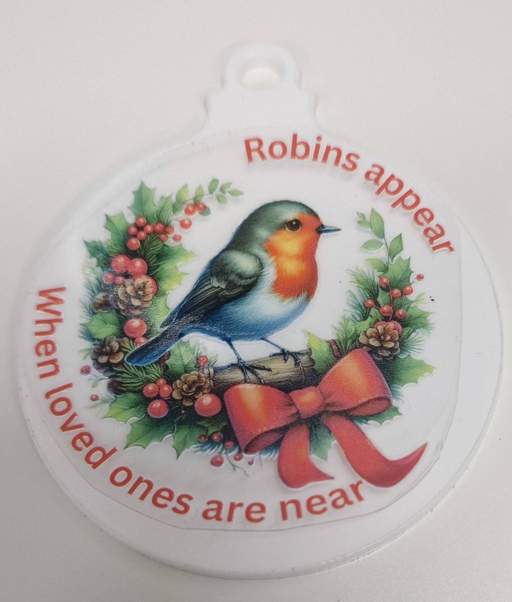 Robins appear UVDTF decal