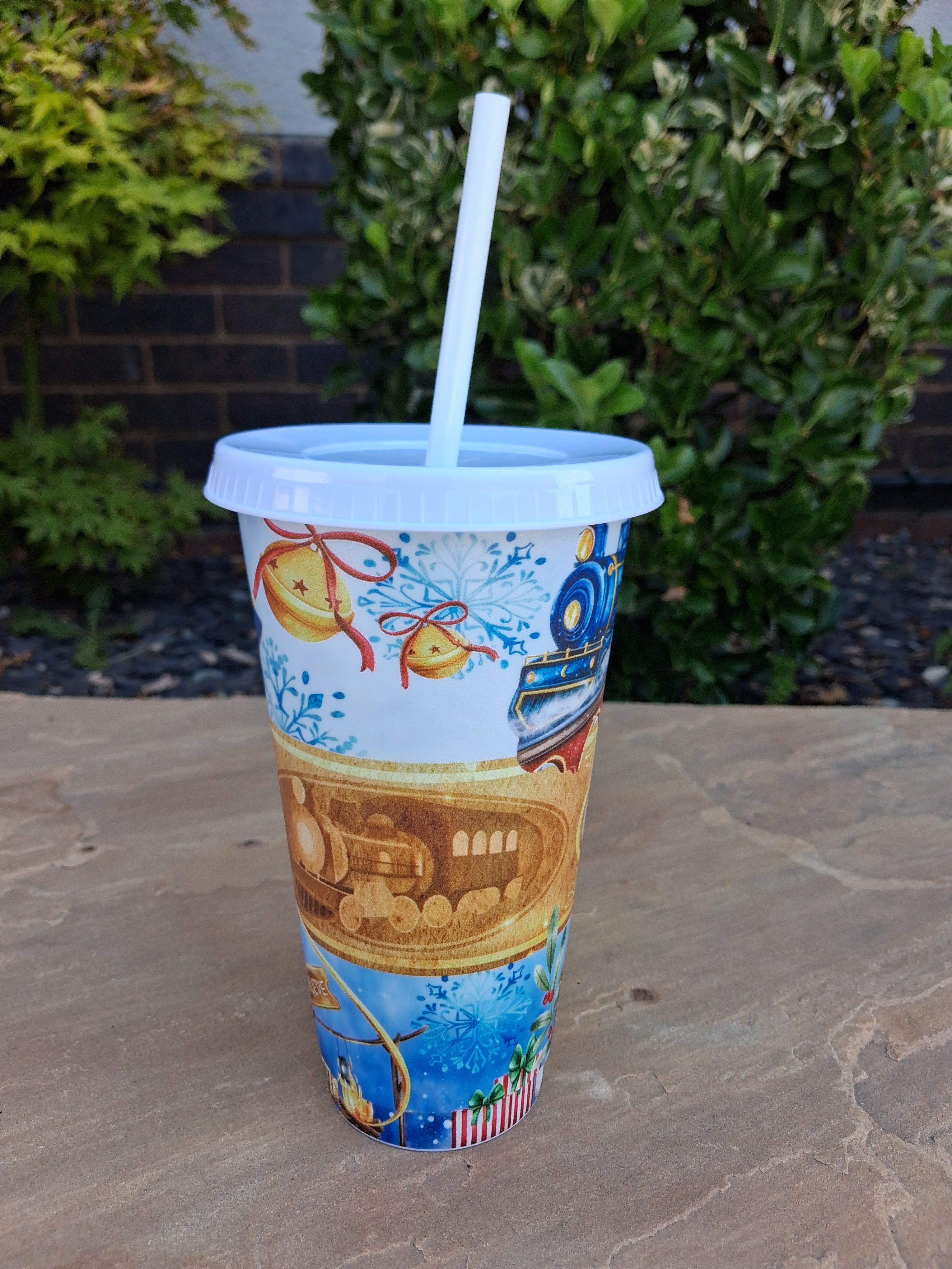24oz Christmas Cold cups - Wraps and Blanks