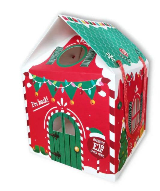 Elf Arrival house with handles