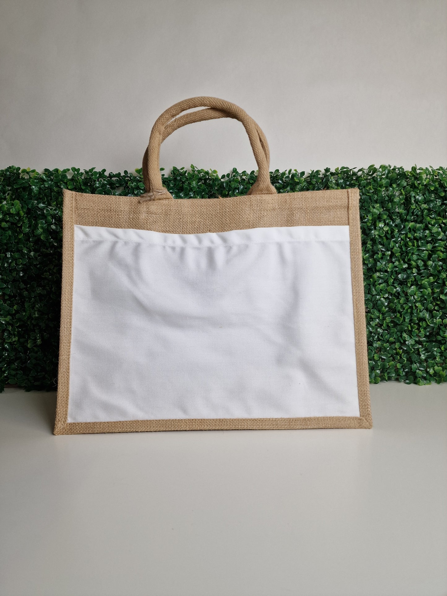Sublimation pocket Large jute bag